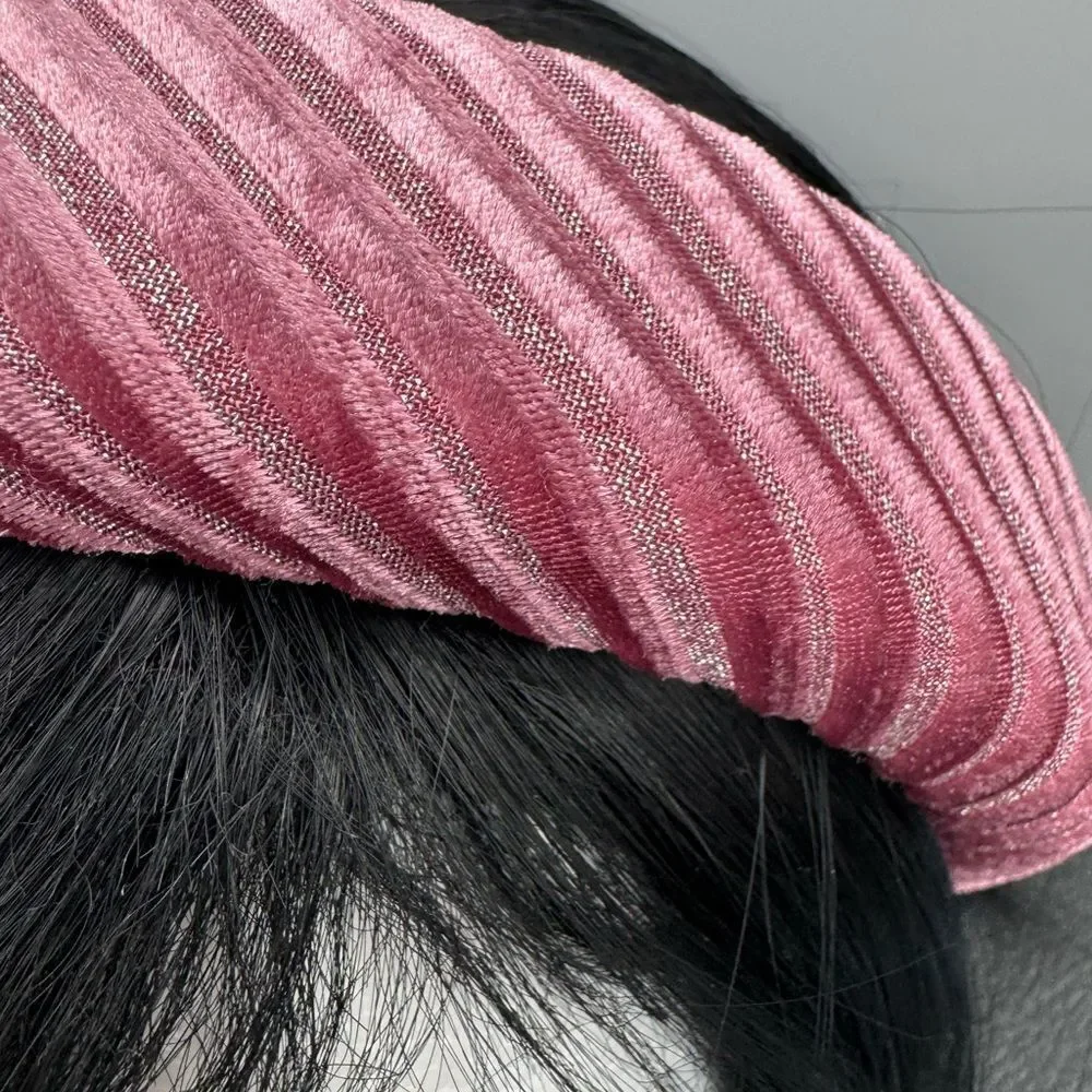 3/$20 BP Pink Textured Headband NWOT One Size